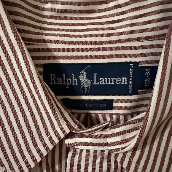 Ralph Lauren Men’s button down Ling sleeve Shirt - 15 1/2 - Picture 2 of 5